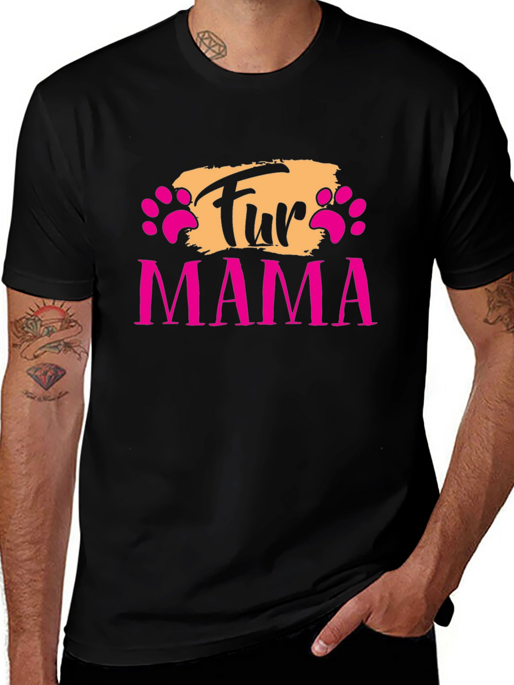 Fur Mama T-Shirt - Pet Lover Tee