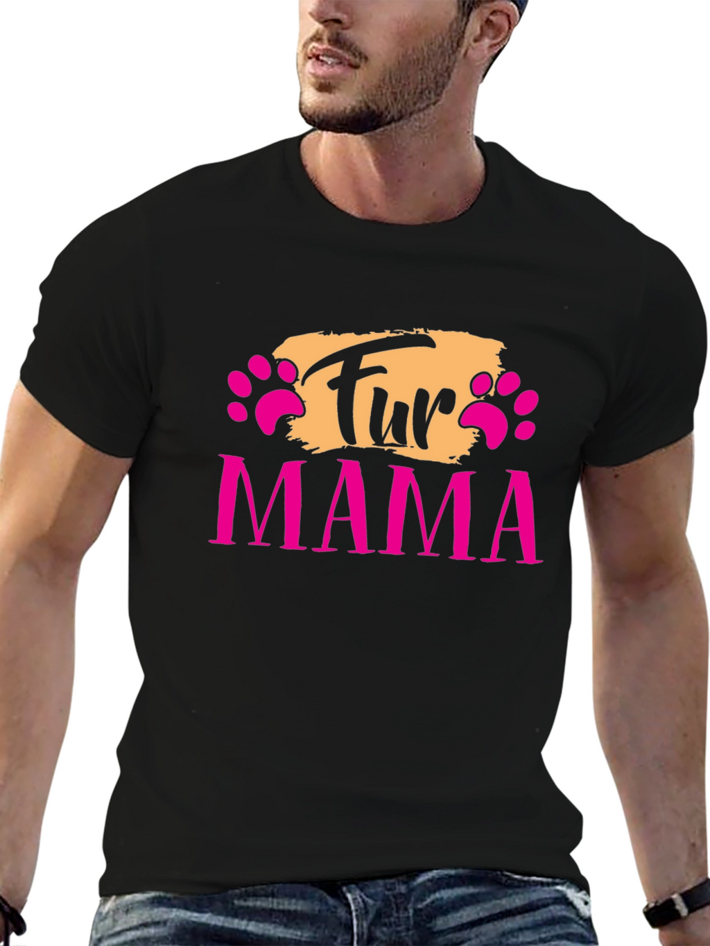 Fur Mama T-Shirt - Pet Lover Tee