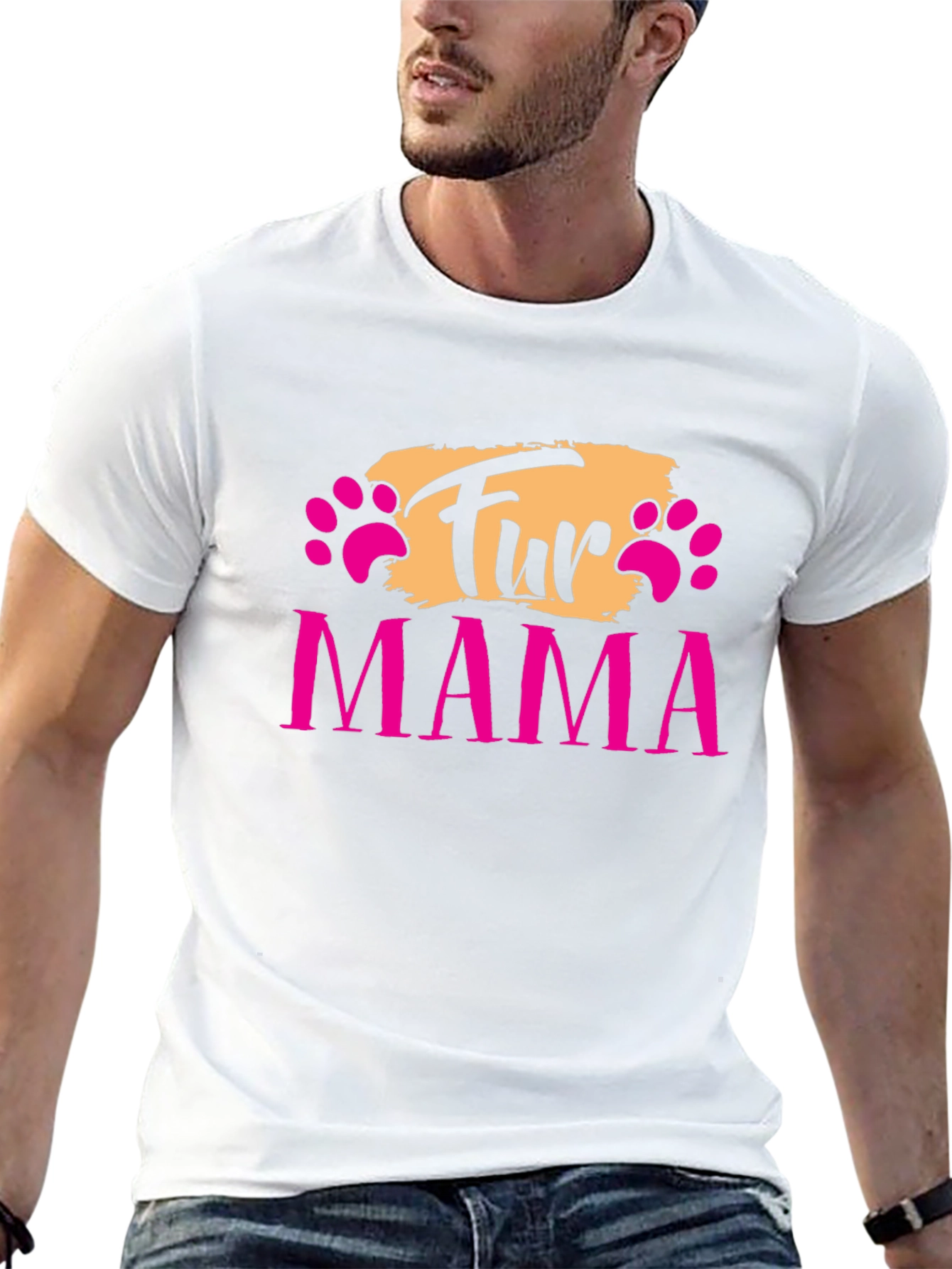 Fur Mama T-Shirt - Pet Lover Tee