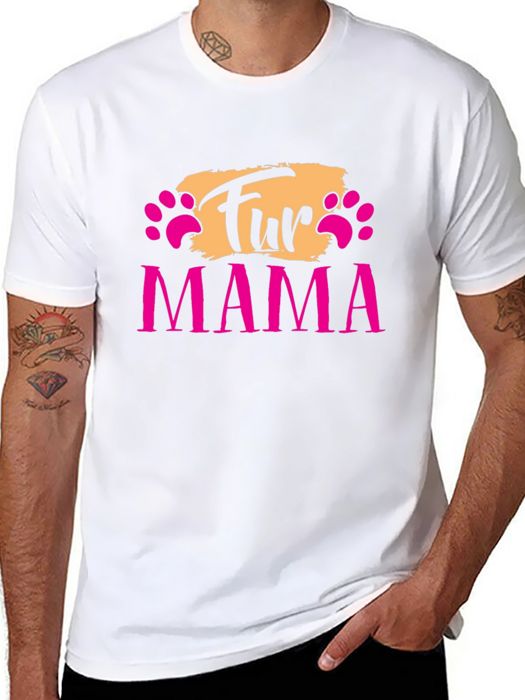 Fur Mama T-Shirt - Pet Lover Tee