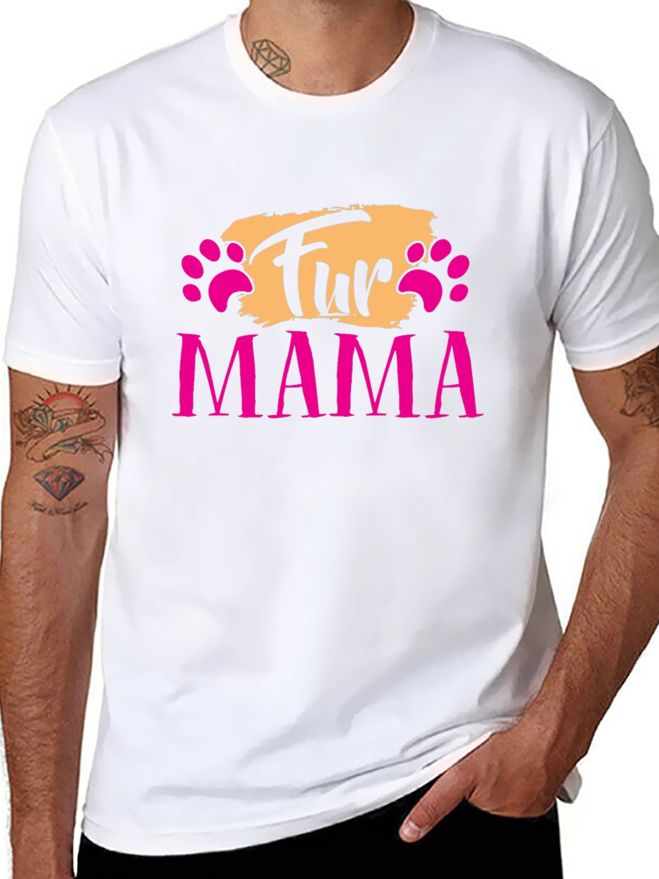 Fur Mama T-Shirt - Pet Lover Tee