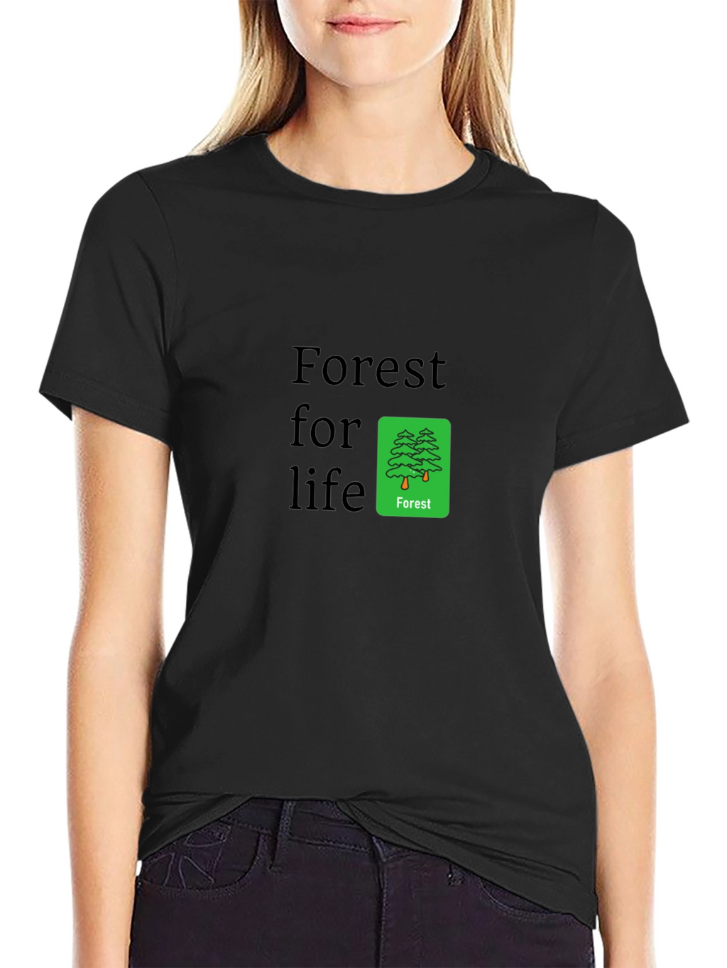Forest For Life T-Shirt - Eco-Friendly Design
