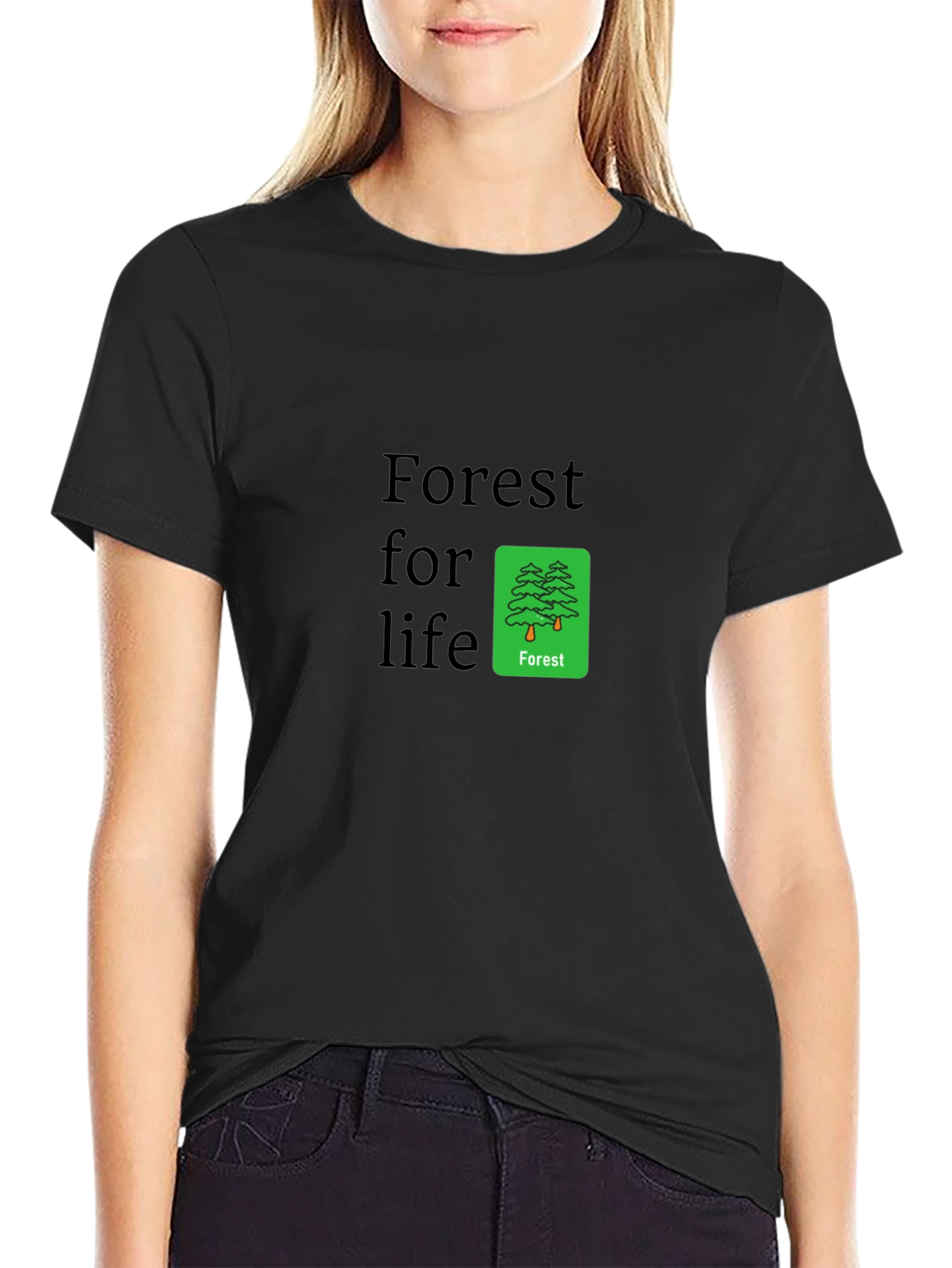 Forest For Life T-Shirt - Eco-Friendly Design