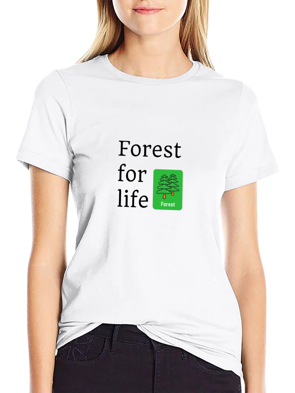 Forest For Life T-Shirt - Eco-Friendly Design