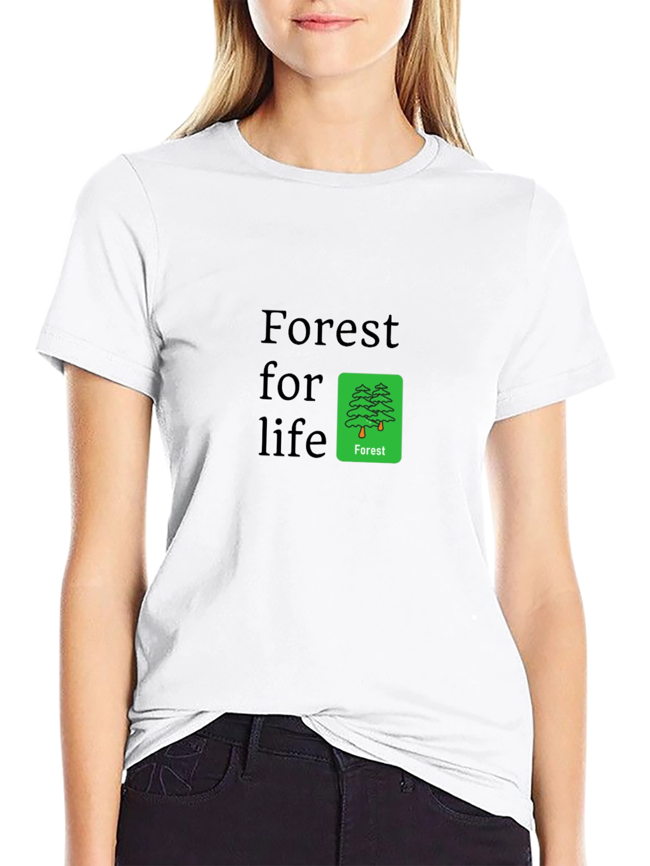 Forest For Life T-Shirt - Eco-Friendly Design