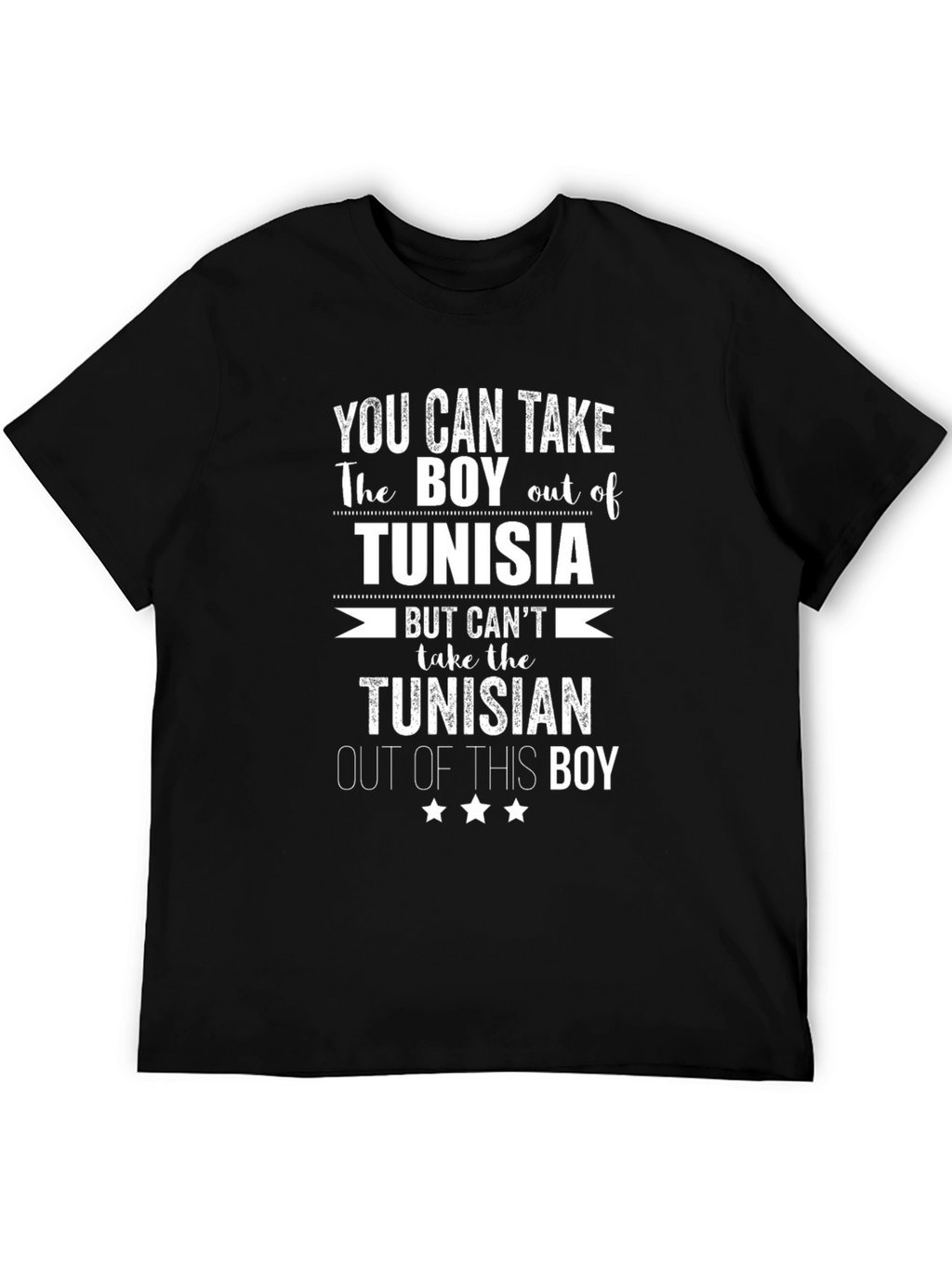 Tunisian Boy T-Shirt - Funny Graphic Tee