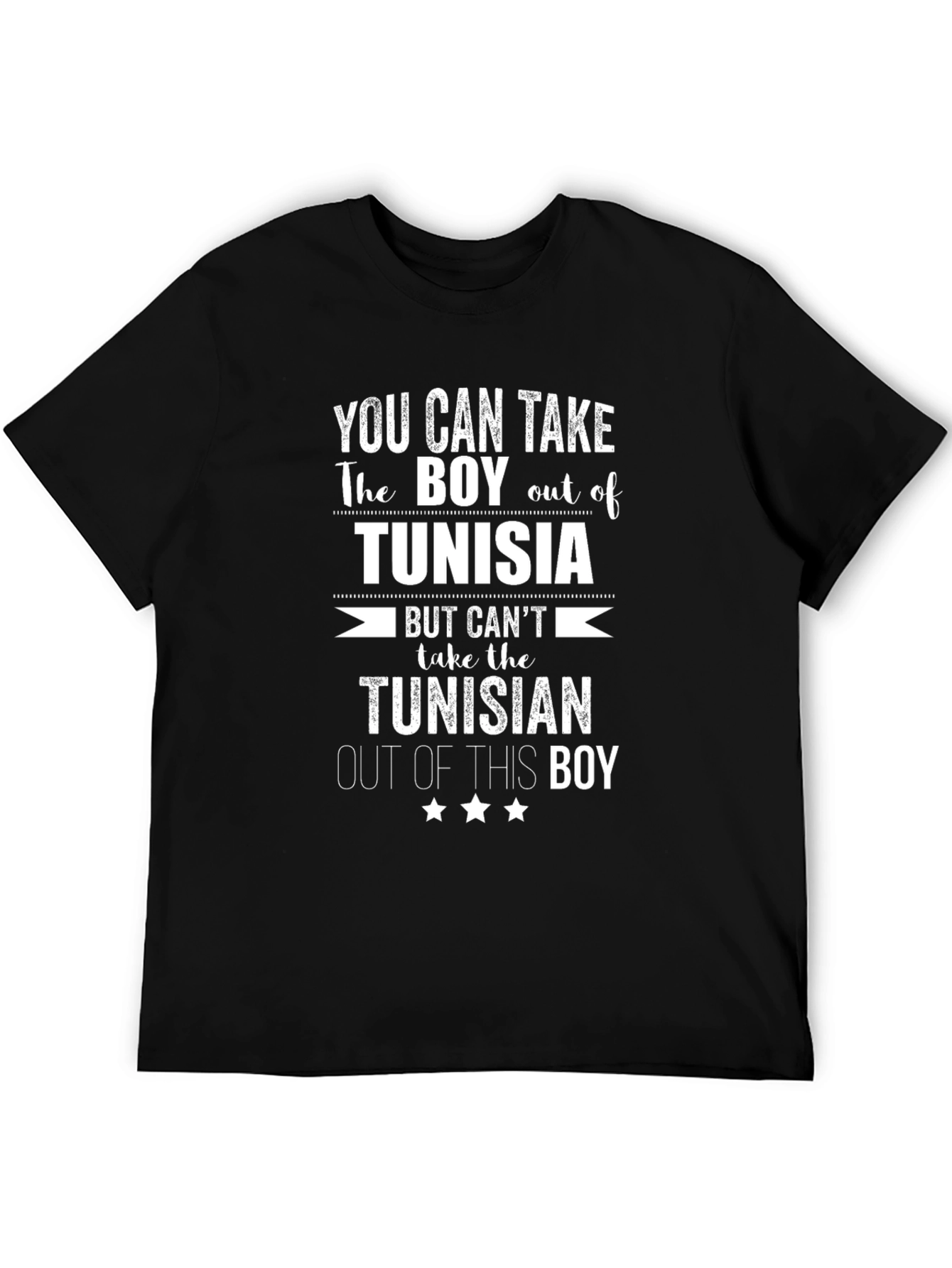 Tunisian Boy T-Shirt - Funny Graphic Tee