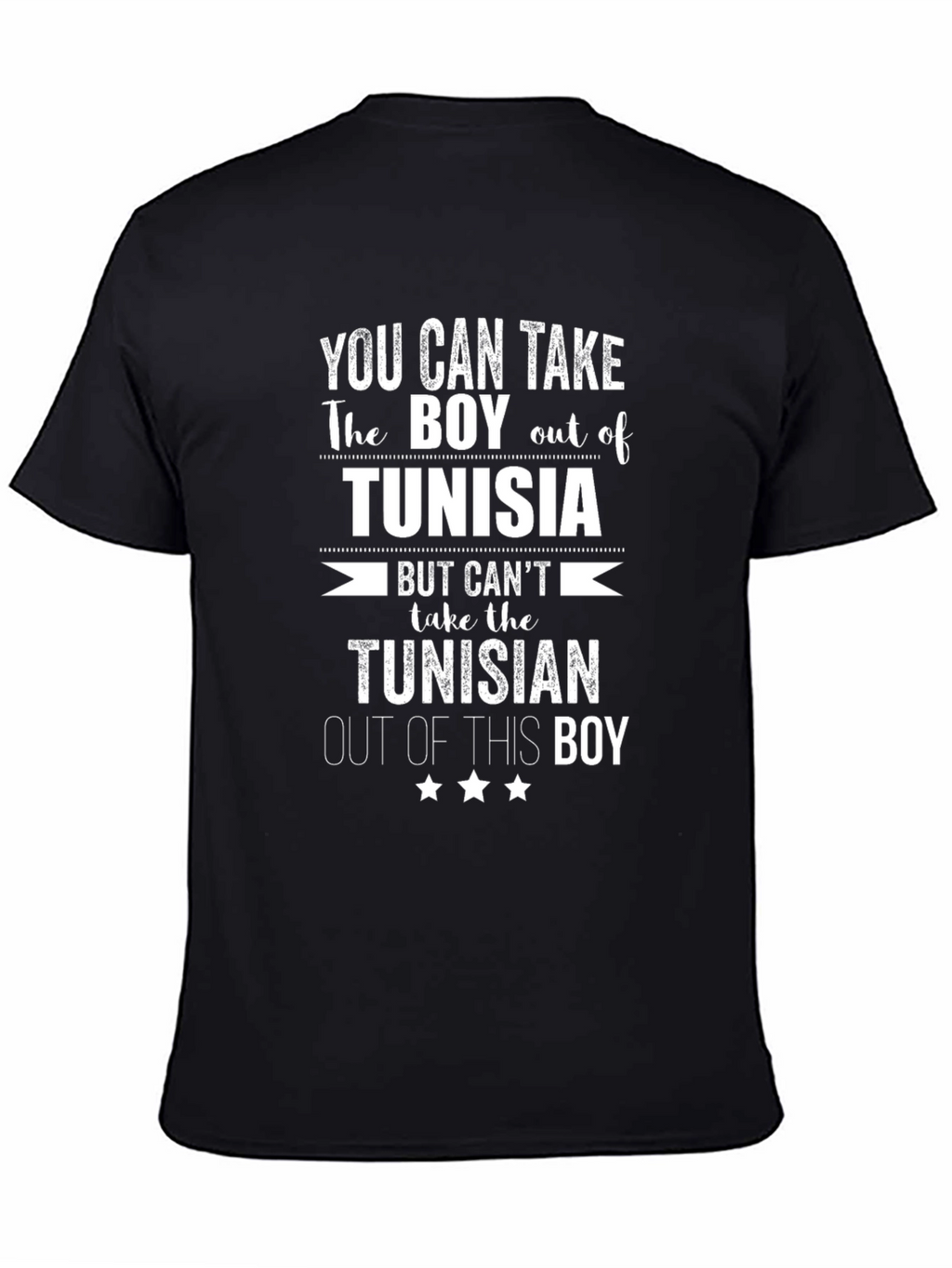 Tunisian Boy T-Shirt - Funny Graphic Tee