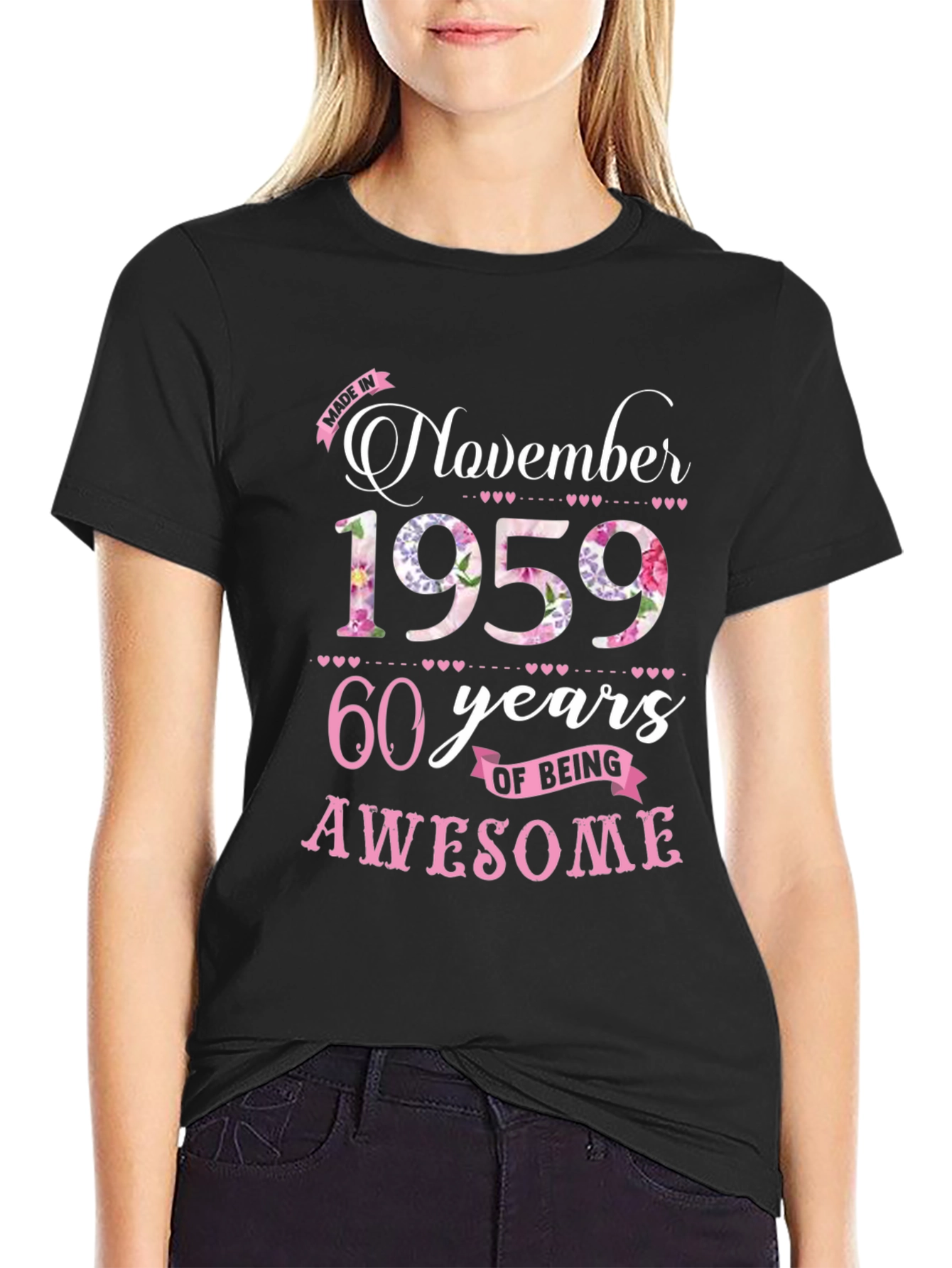 November 1959 60th Birthday T-Shirt