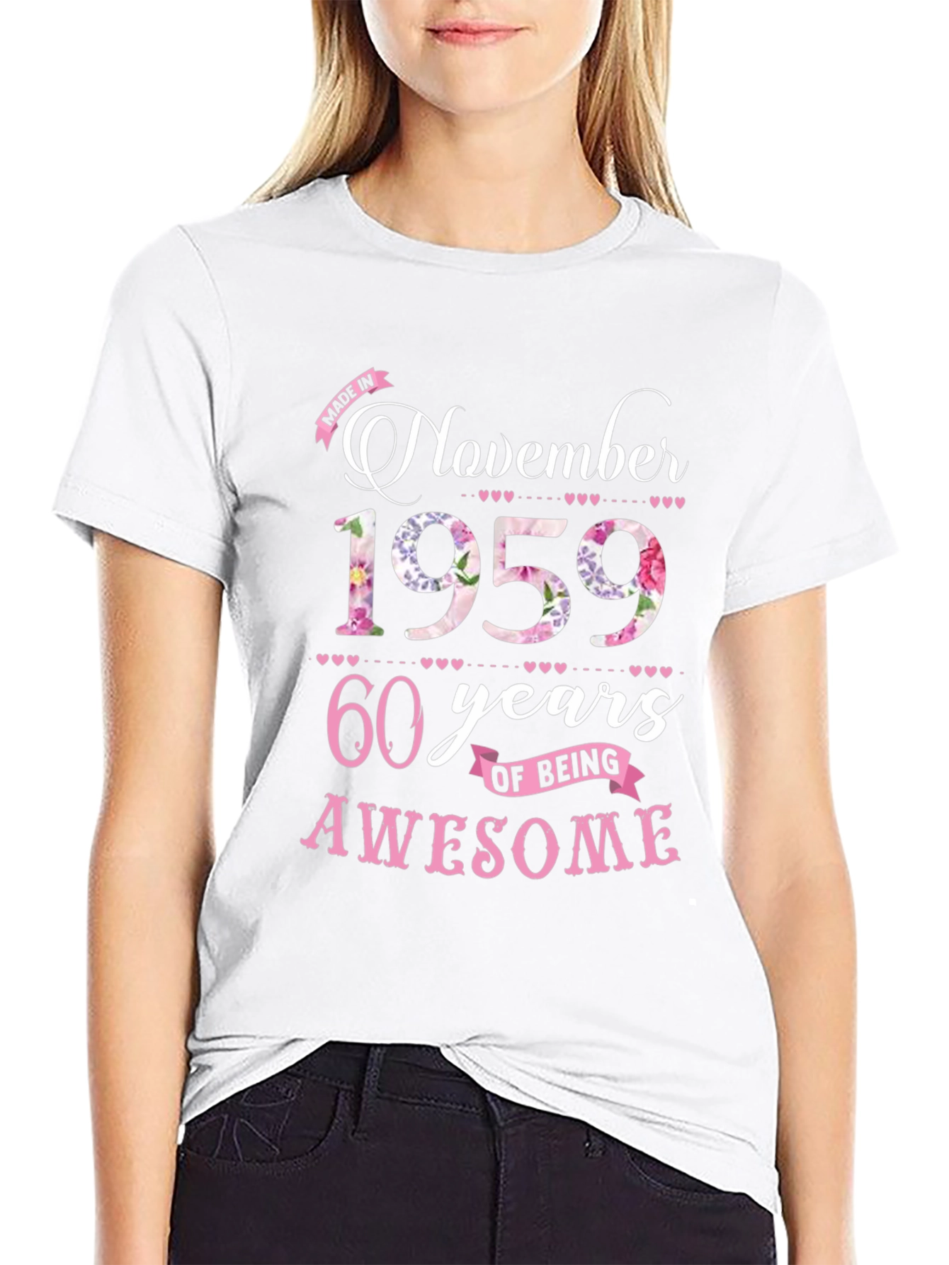 November 1959 60th Birthday T-Shirt