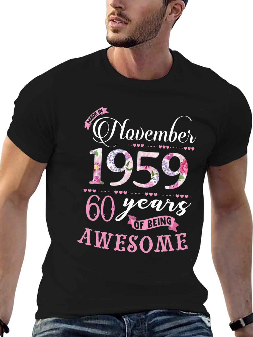 November 1959 60th Birthday T-Shirt