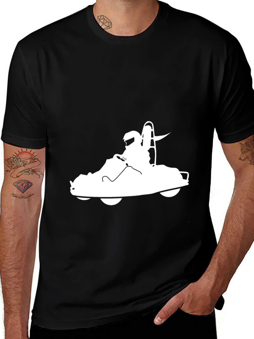 Go Kart Racing Graphic Tee