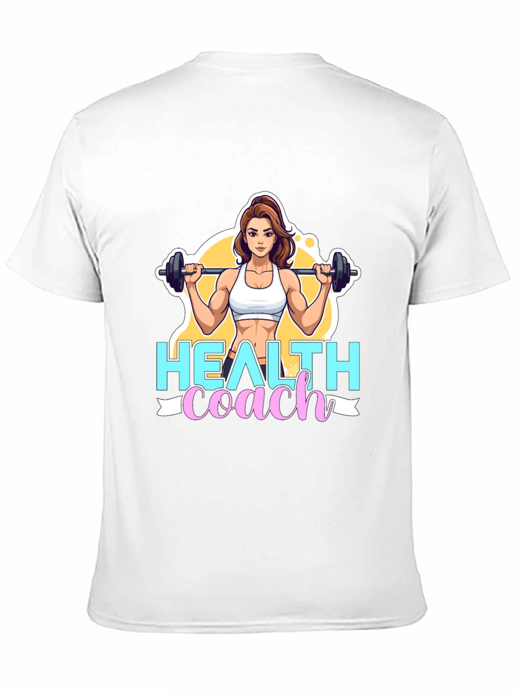 Health Coach Graphic Tee - Fitness Motivation