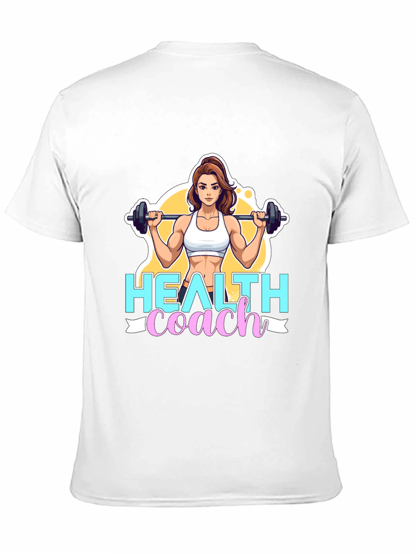 Health Coach Graphic Tee - Fitness Motivation