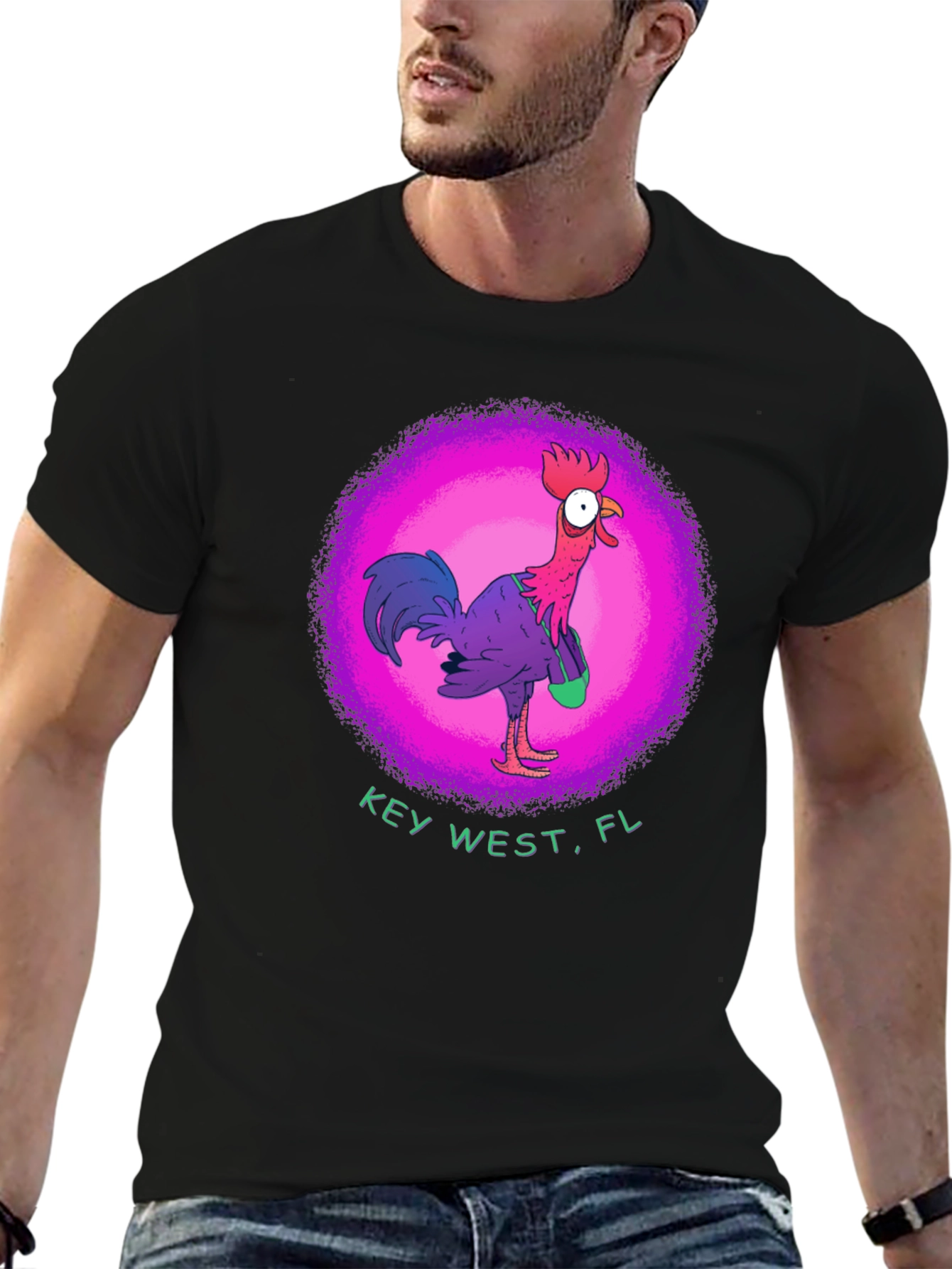 Key West Chicken Graphic Tee