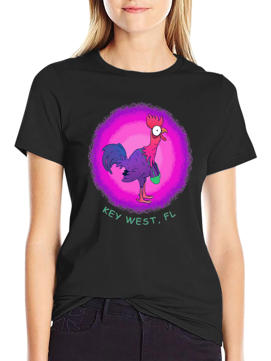 Key West Chicken Graphic Tee