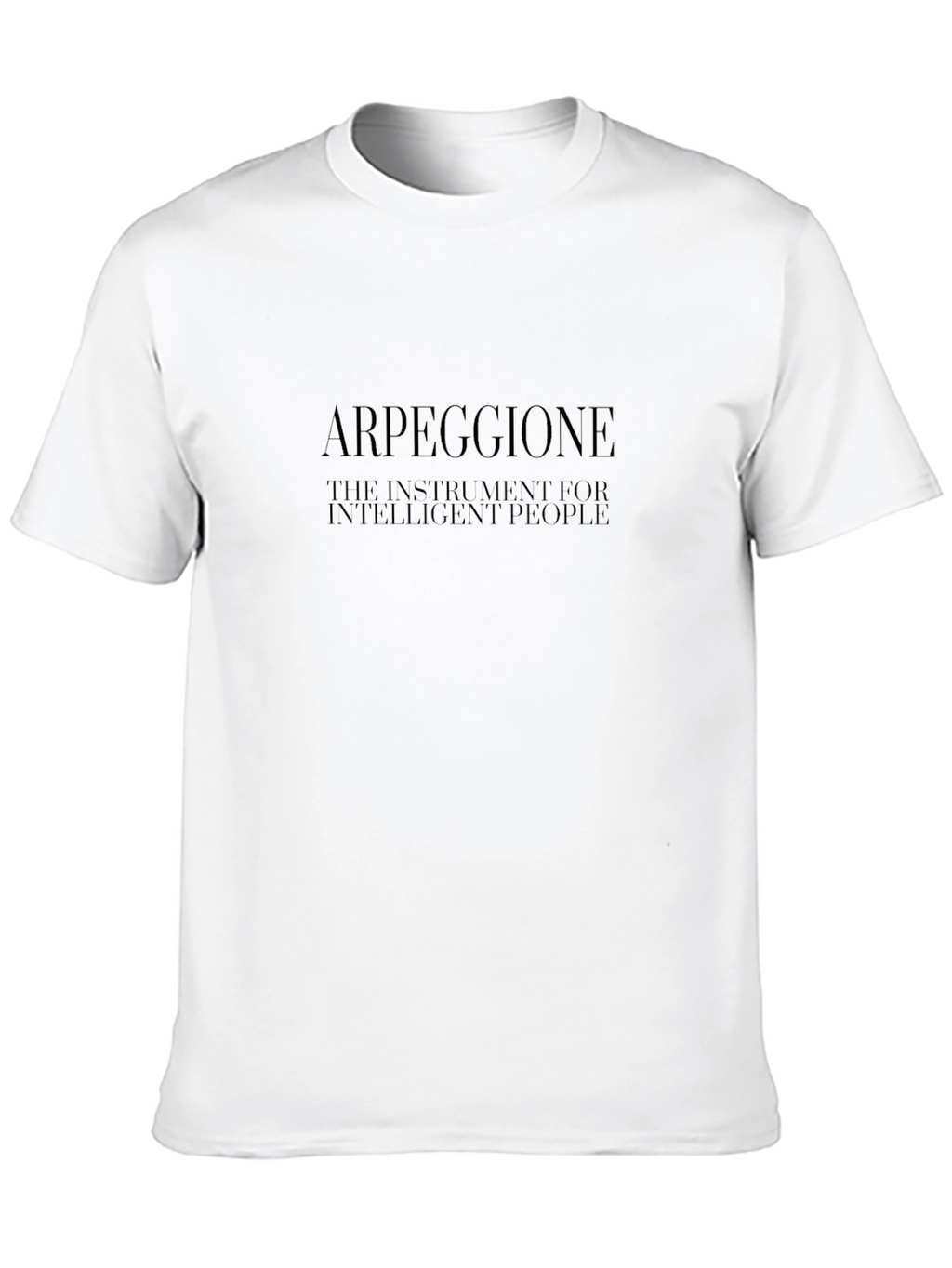 Arpeggione T-Shirt - Instrument for Intelligent People
