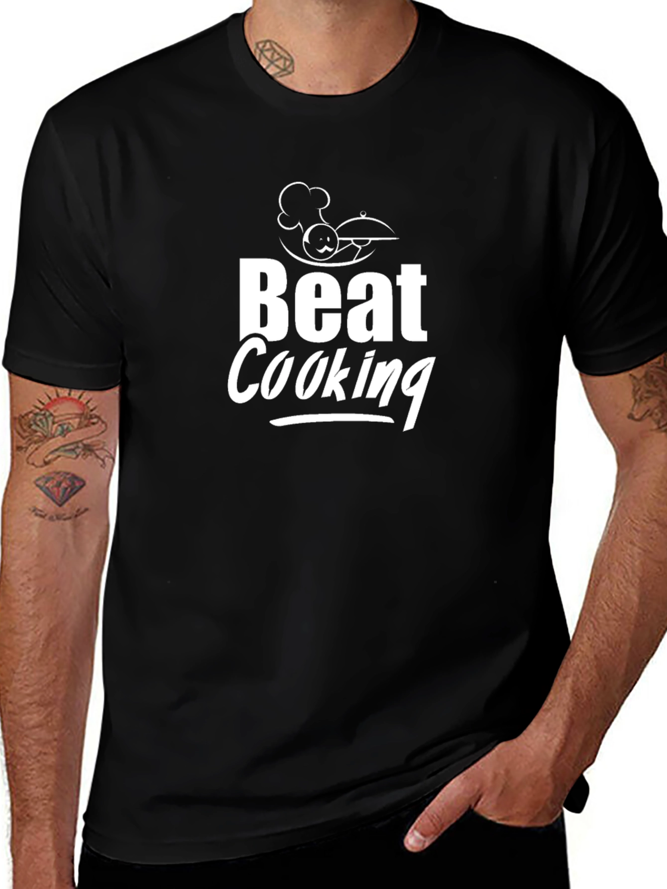 Beat Cooking Black T-Shirt