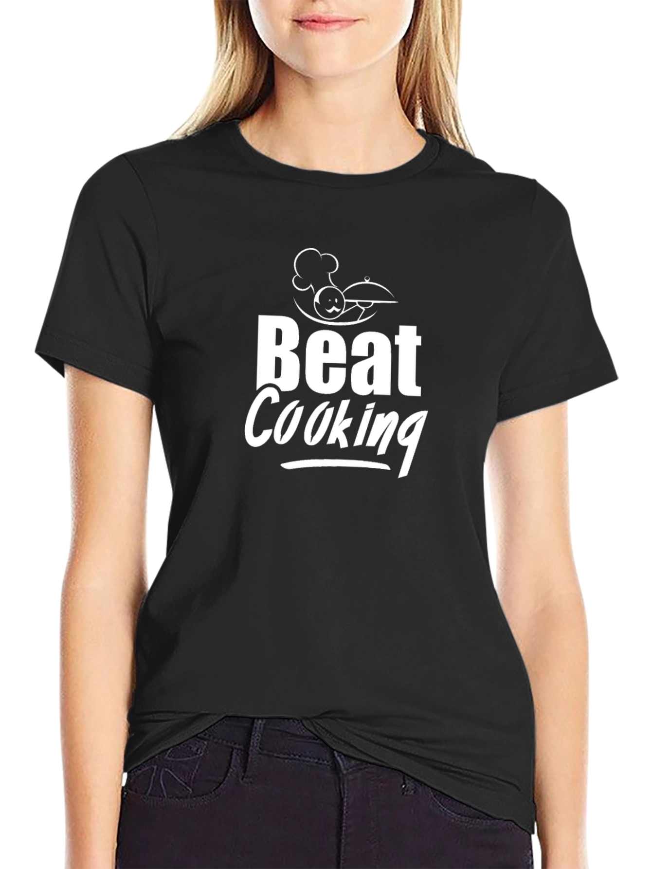 Beat Cooking Black T-Shirt