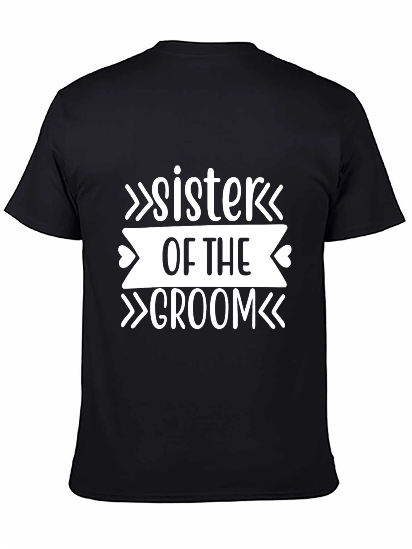 Sister of the Groom Tee - Wedding Party Shirt
