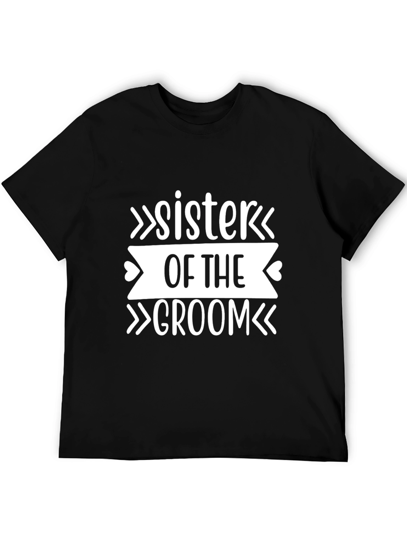 Sister of the Groom Tee - Wedding Party Shirt