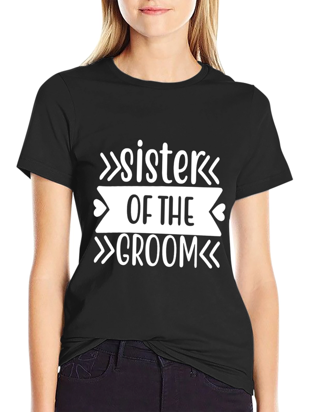 Sister of the Groom Tee - Wedding Party Shirt