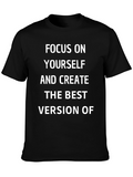 Focus On Yourself Graphic T-Shirt