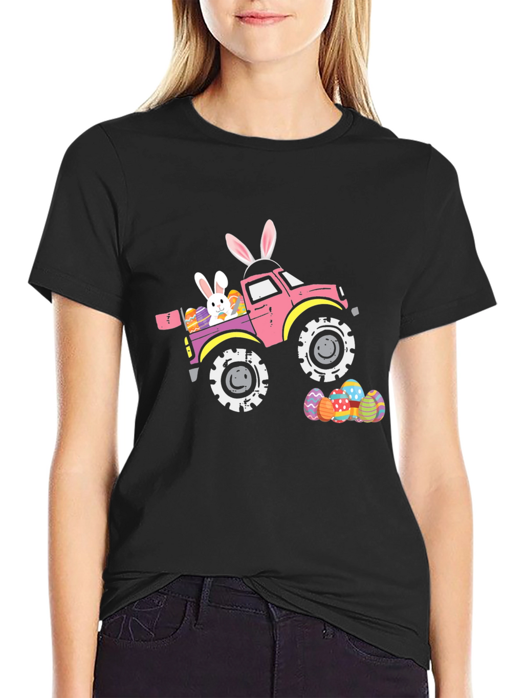 Easter Bunny Truck T-Shirt