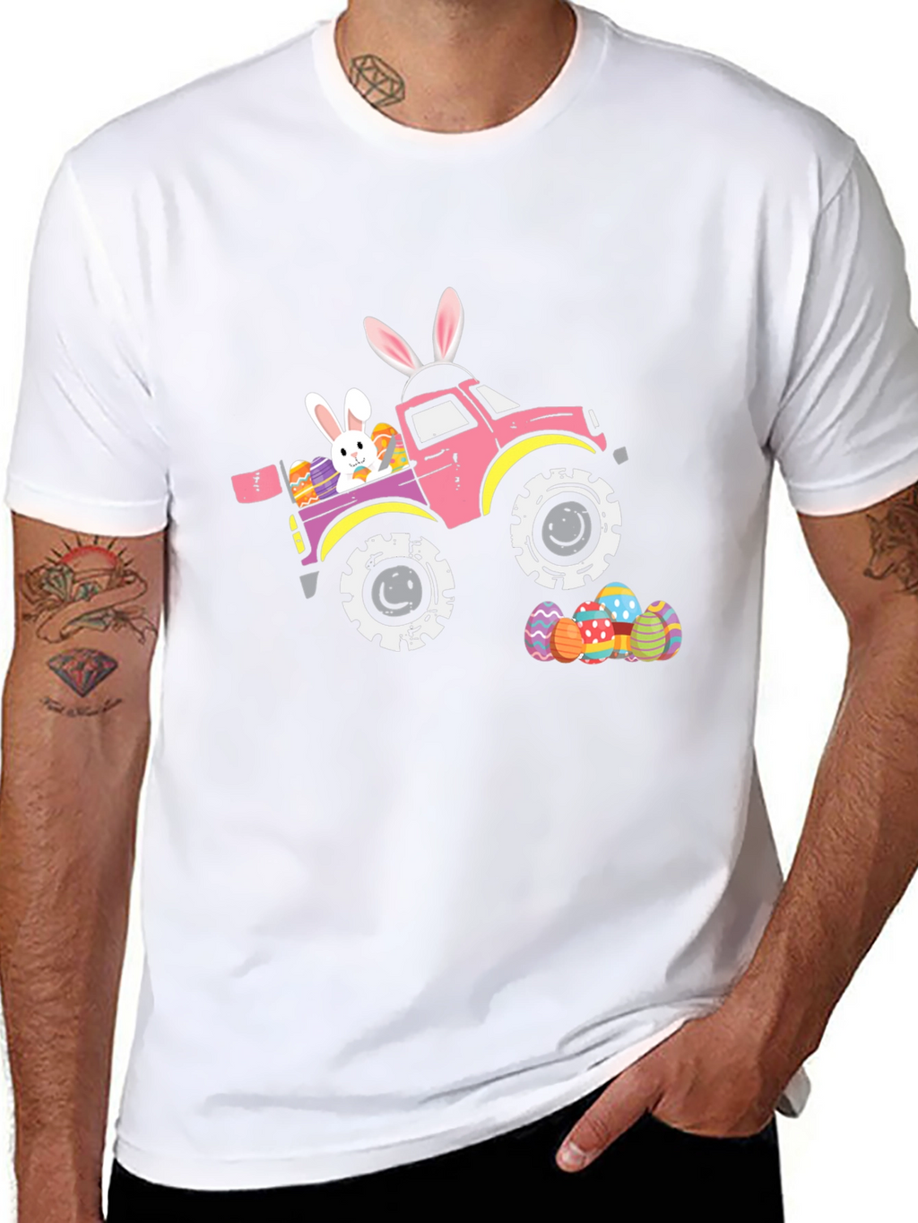 Easter Bunny Truck T-Shirt