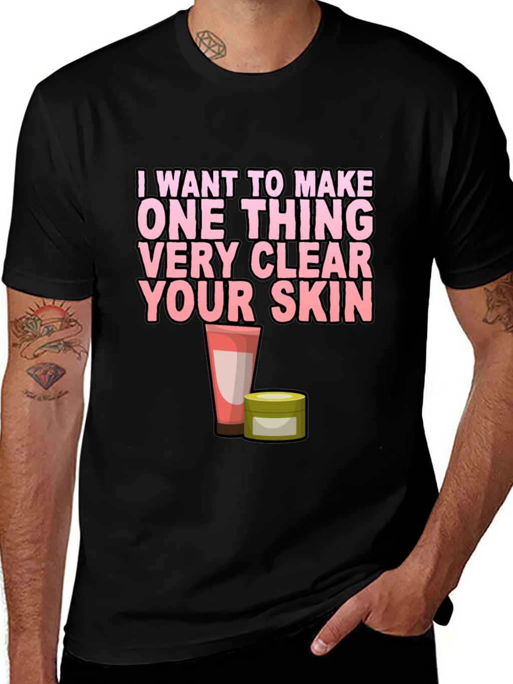 Clear Skin T-Shirt - Beauty & Skincare Tee
