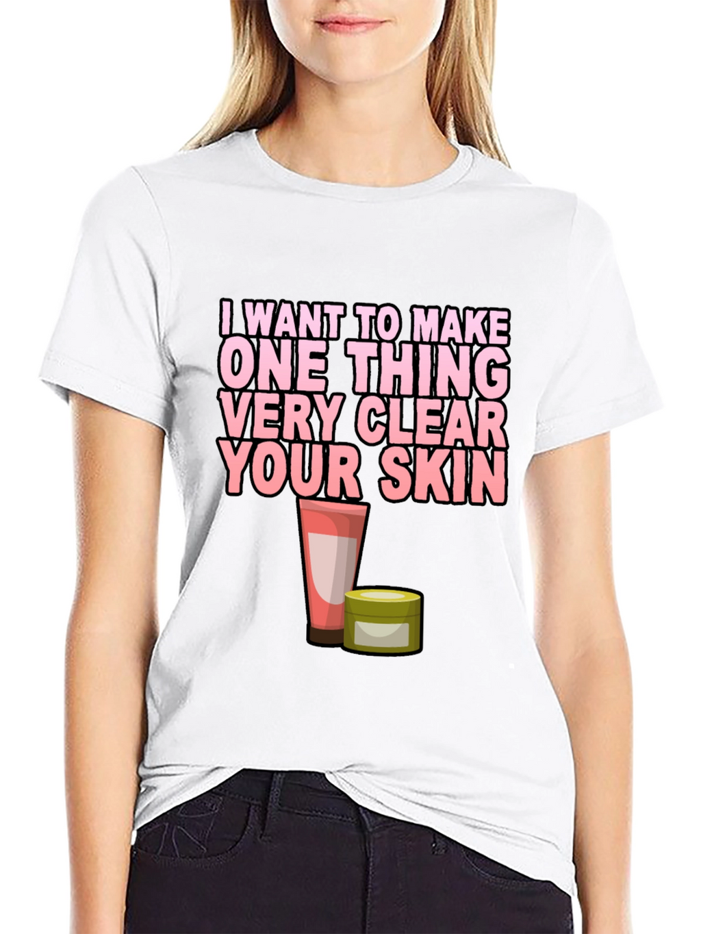Clear Skin T-Shirt - Beauty & Skincare Tee