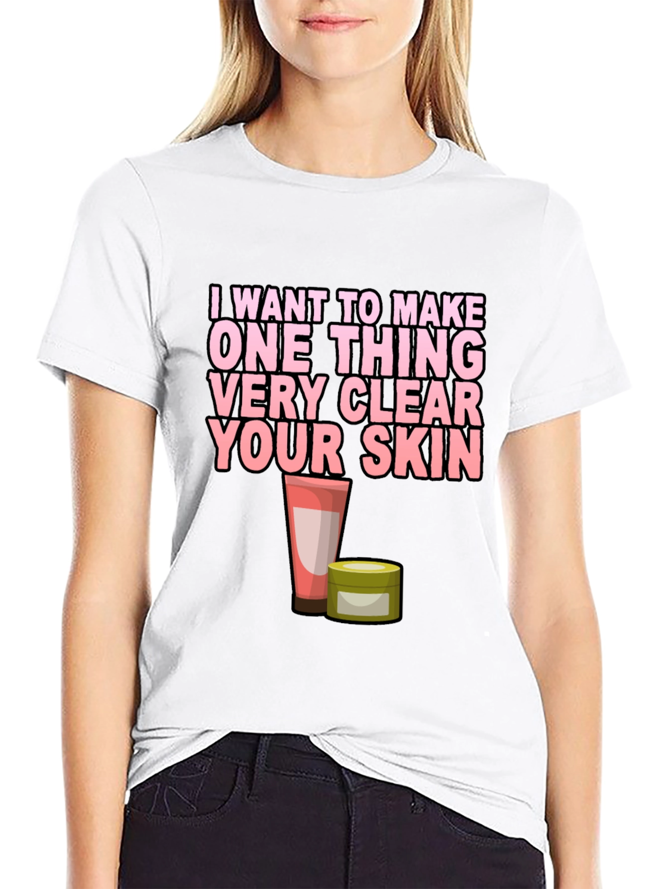 Clear Skin T-Shirt - Beauty & Skincare Tee