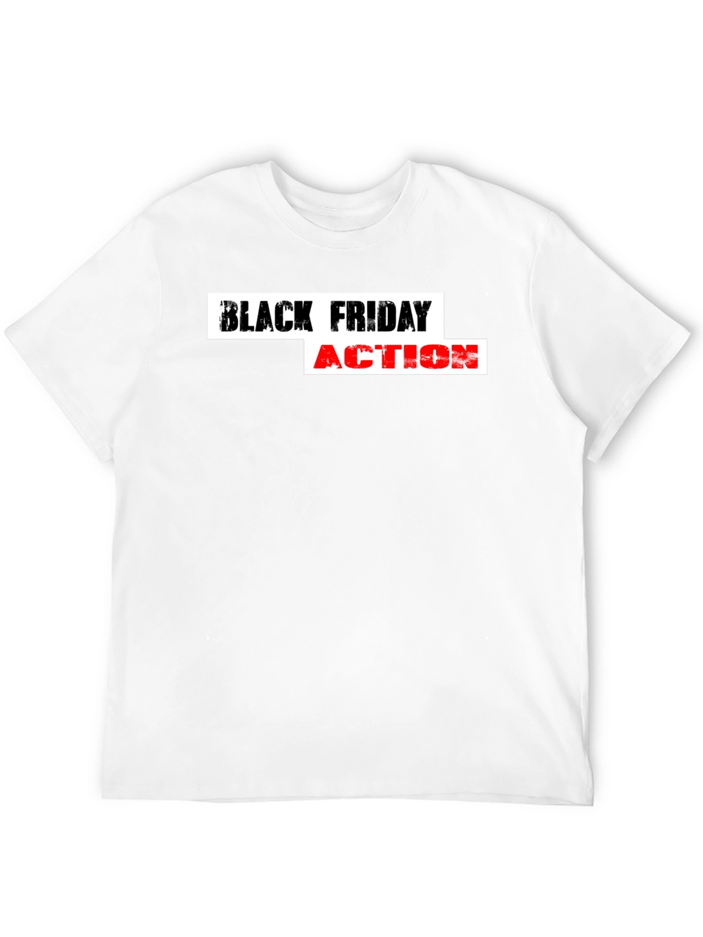 Black Friday Action T-Shirt - Stylish Graphic Tee