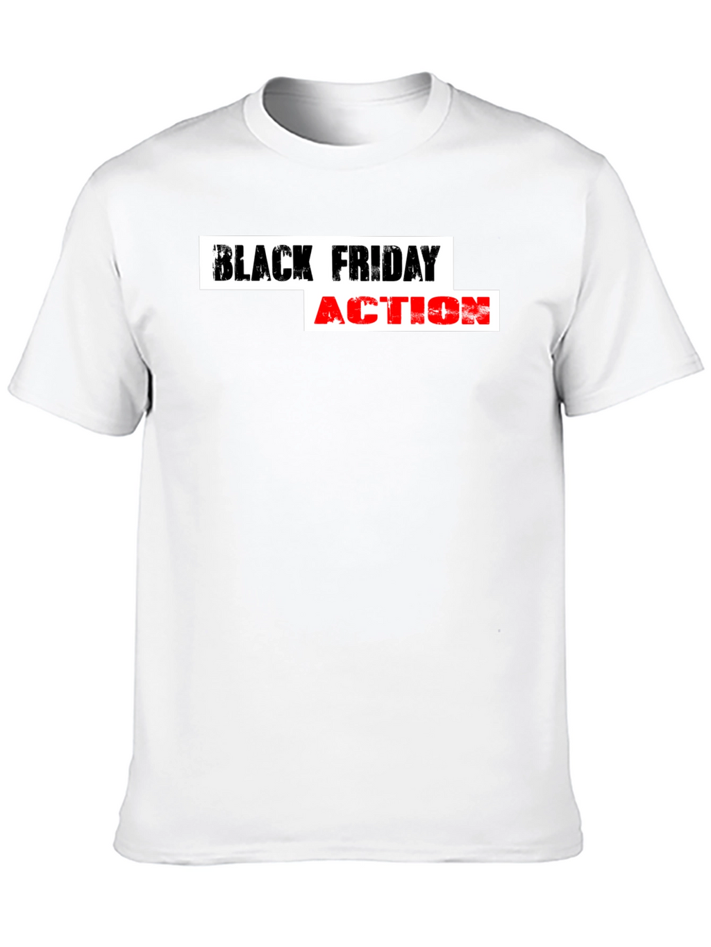 Black Friday Action T-Shirt - Stylish Graphic Tee