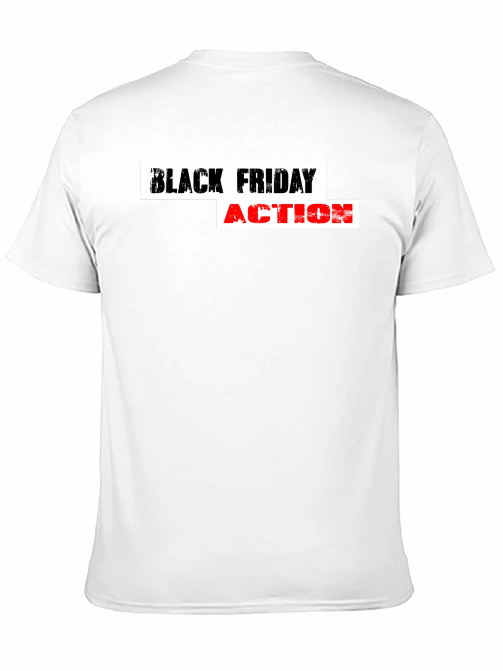 Black Friday Action T-Shirt - Stylish Graphic Tee