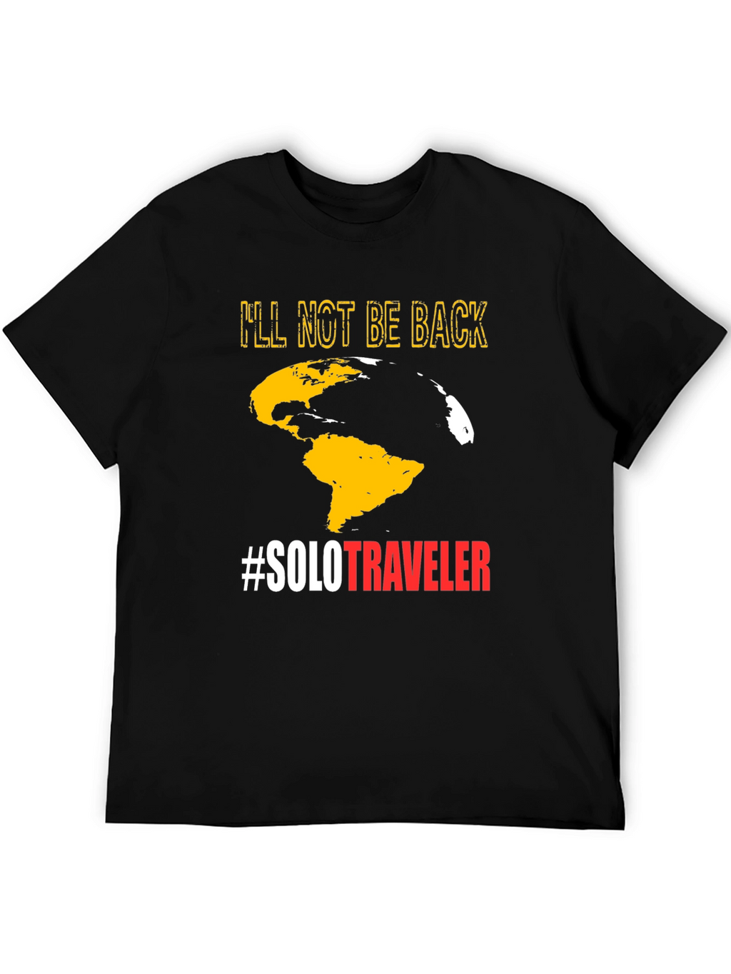 Solo Traveler T-Shirt - Globe Graphic Tee