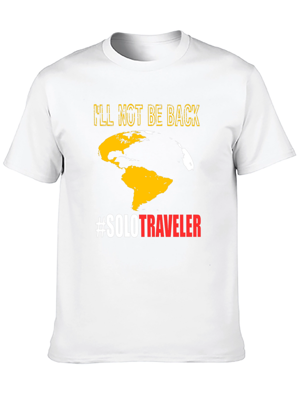 Solo Traveler T-Shirt - Globe Graphic Tee