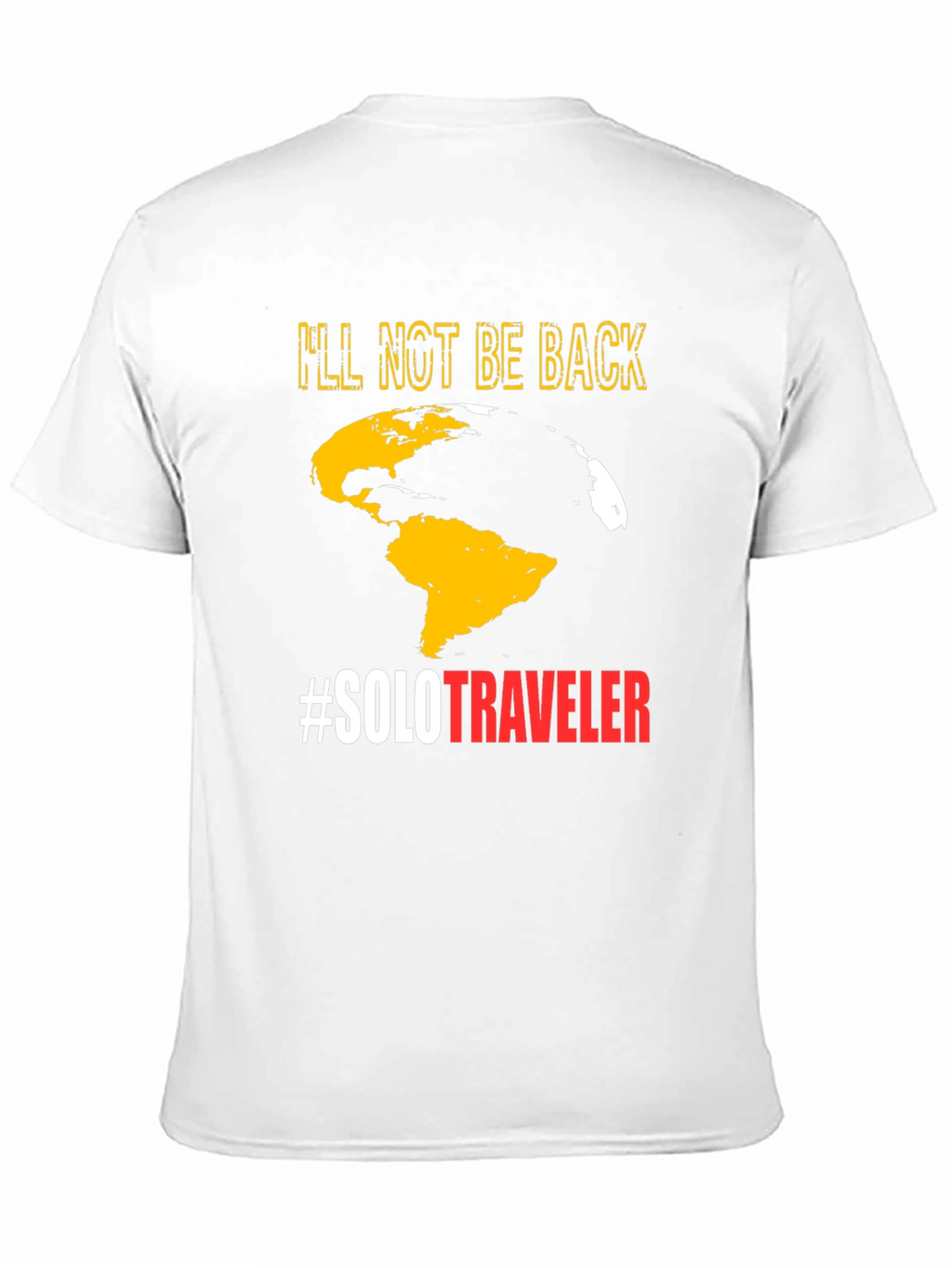 Solo Traveler T-Shirt - Globe Graphic Tee