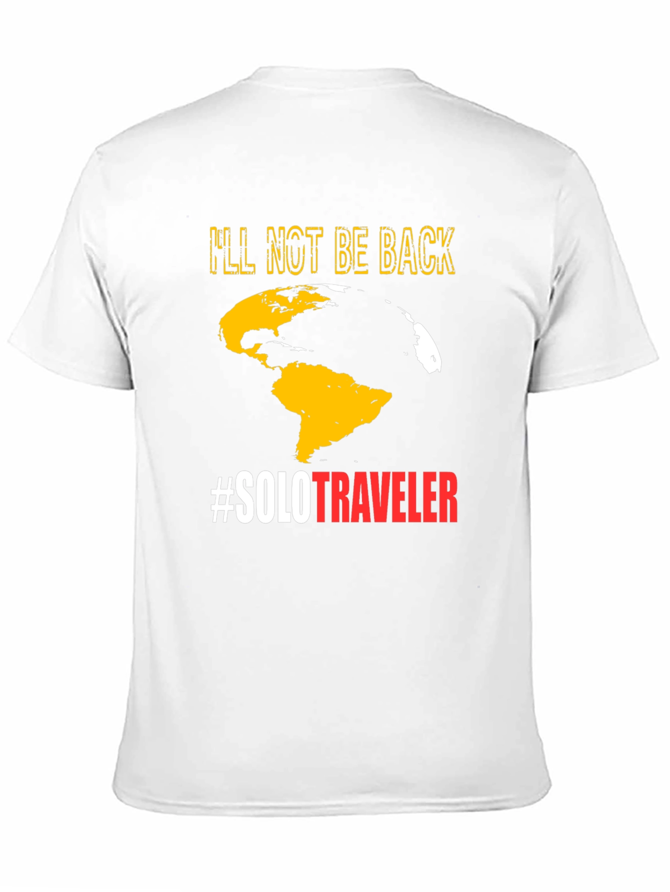 Solo Traveler T-Shirt - Globe Graphic Tee
