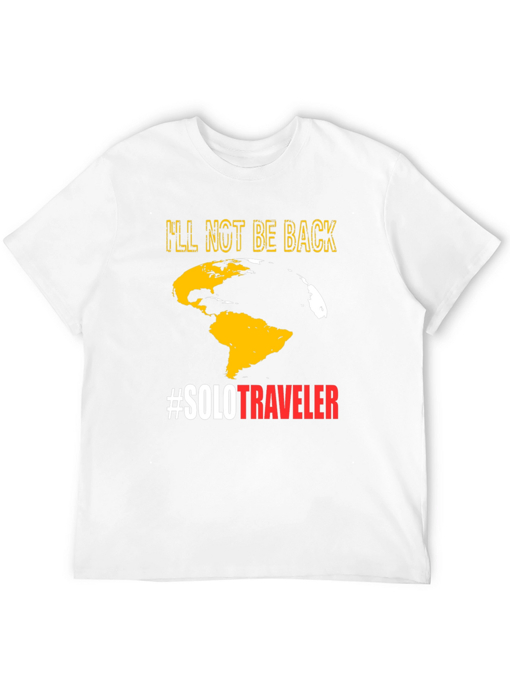 Solo Traveler T-Shirt - Globe Graphic Tee