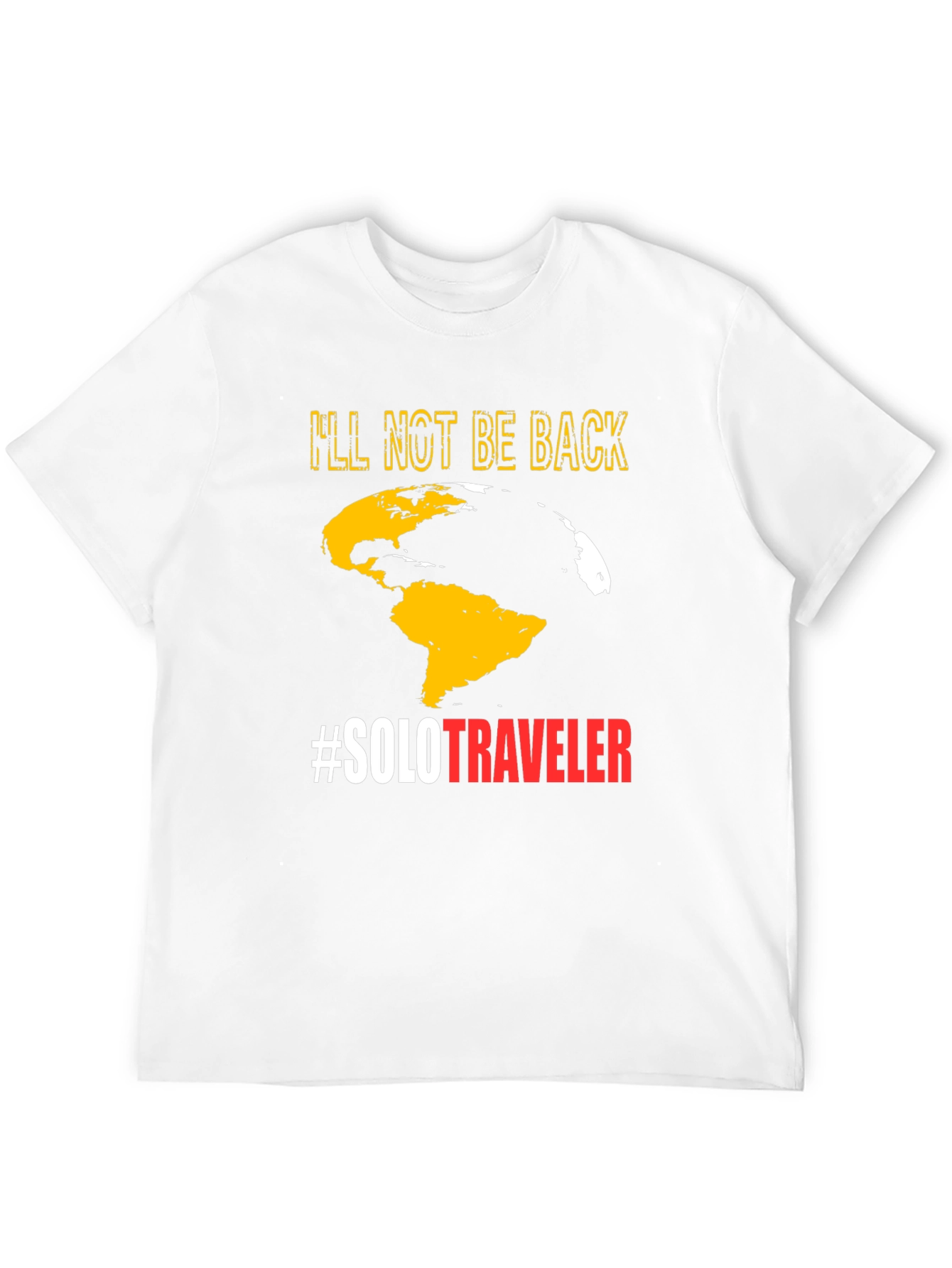 Solo Traveler T-Shirt - Globe Graphic Tee