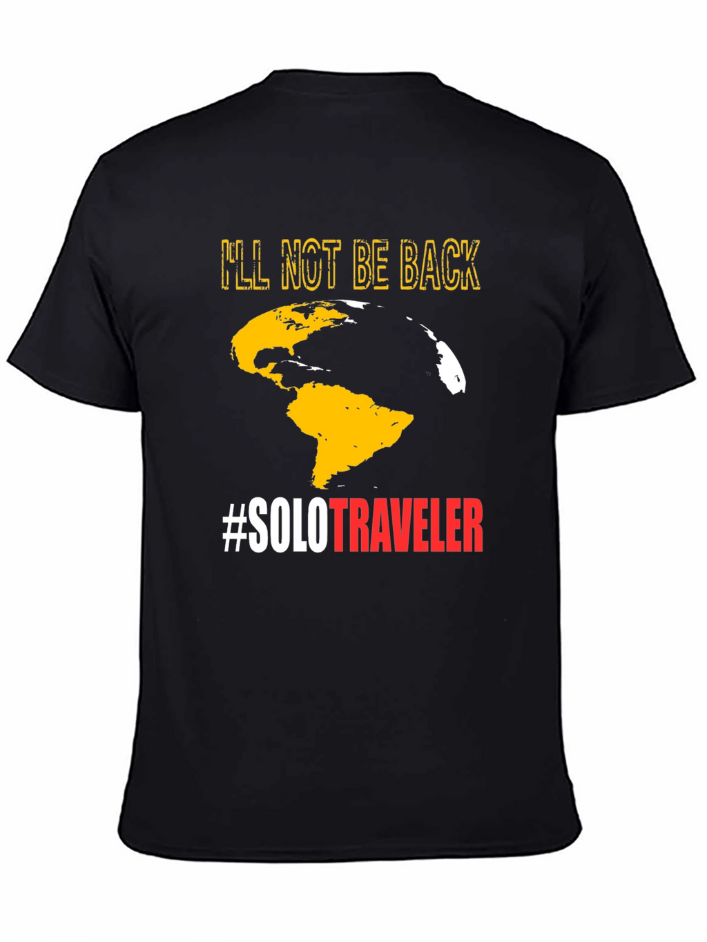 Solo Traveler T-Shirt - Globe Graphic Tee
