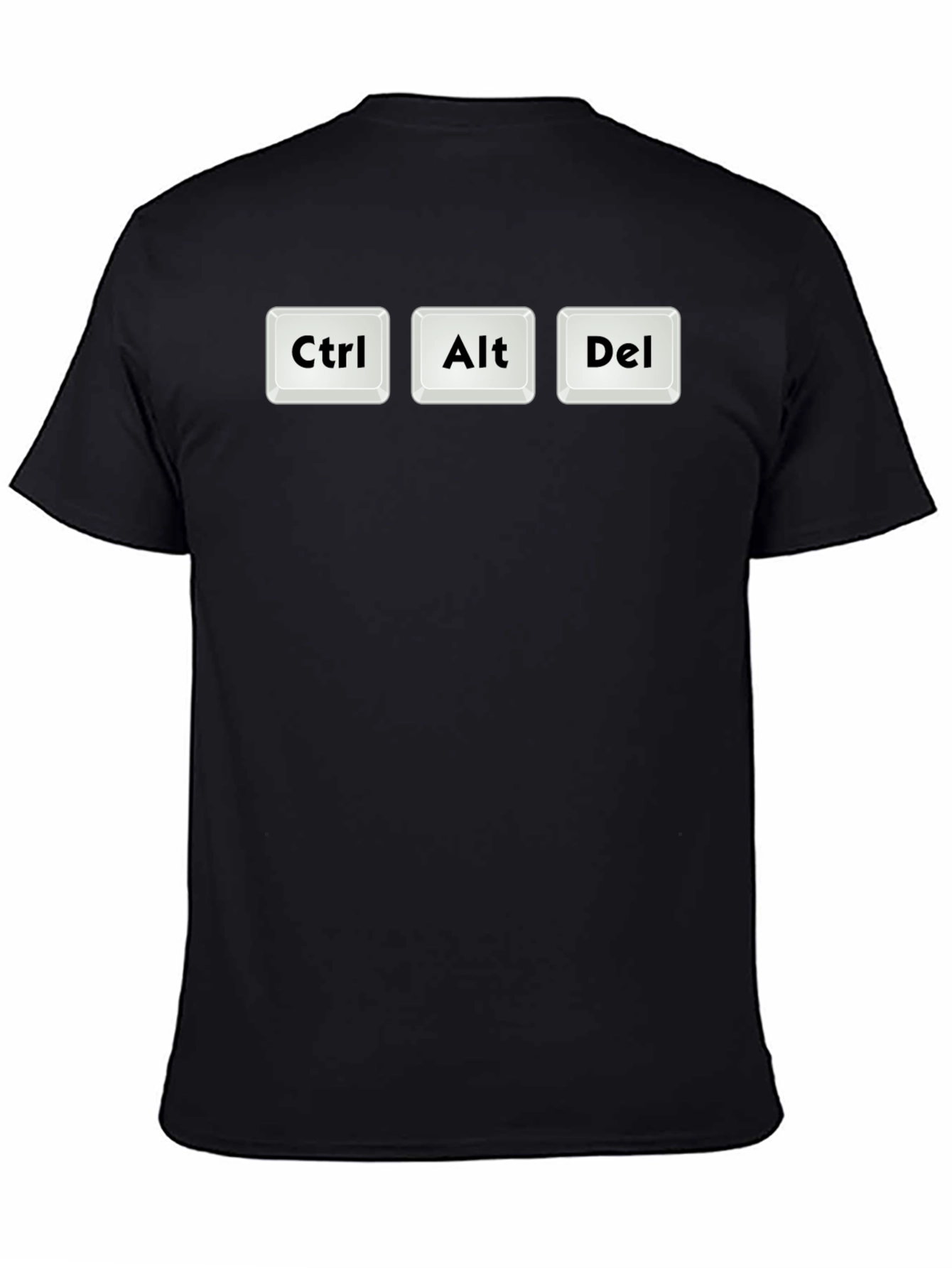 Ctrl Alt Del T-Shirt - Funny Computer Key Design
