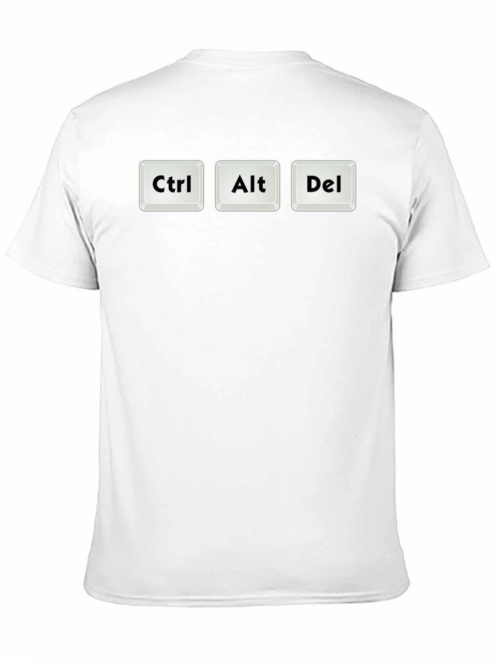 Ctrl Alt Del T-Shirt - Funny Computer Key Design