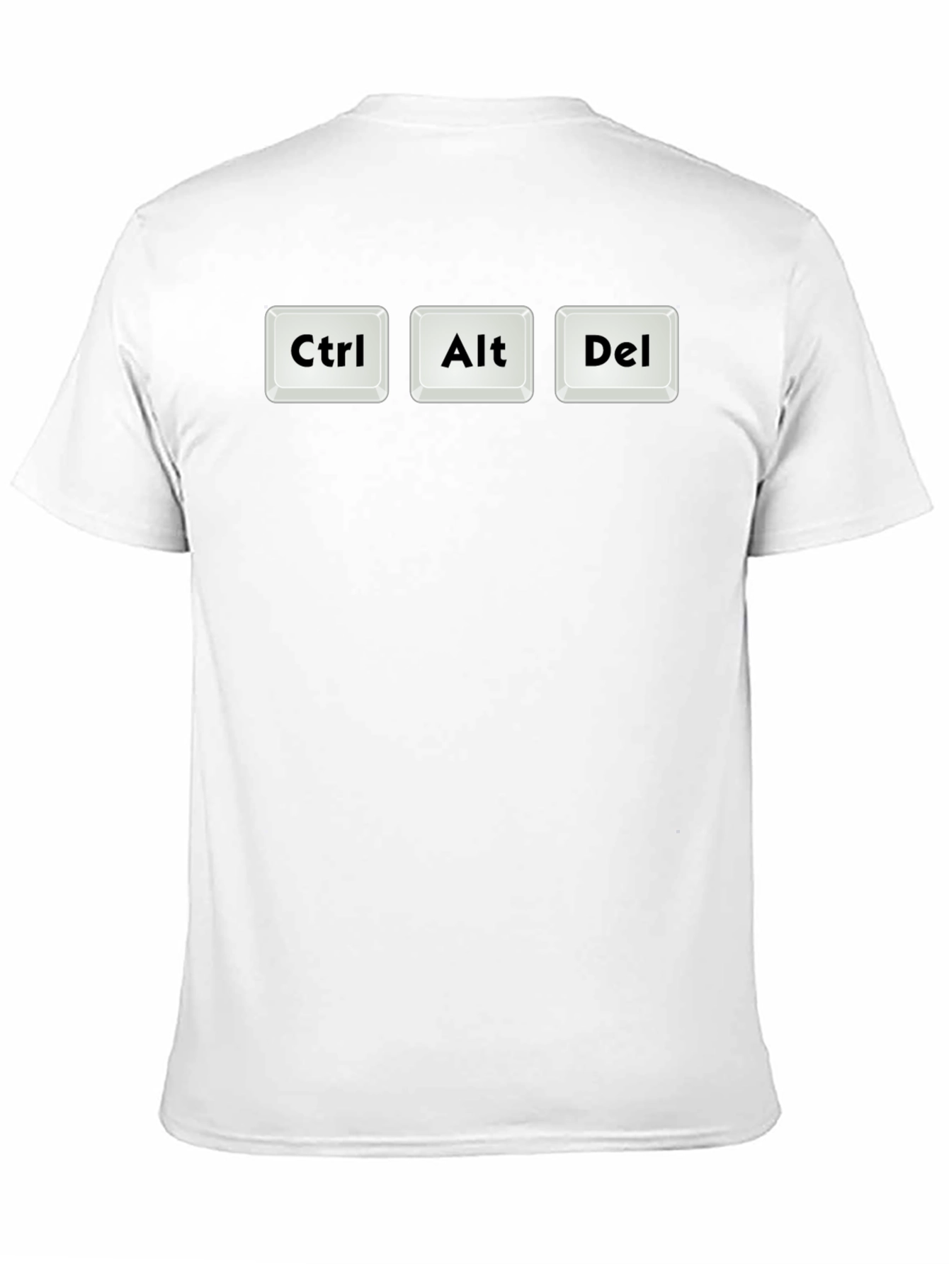 Ctrl Alt Del T-Shirt - Funny Computer Key Design