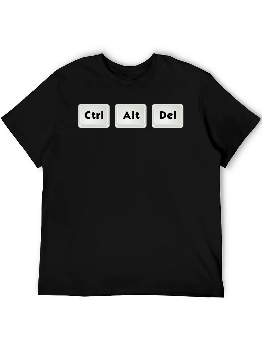 Ctrl Alt Del T-Shirt - Funny Computer Key Design