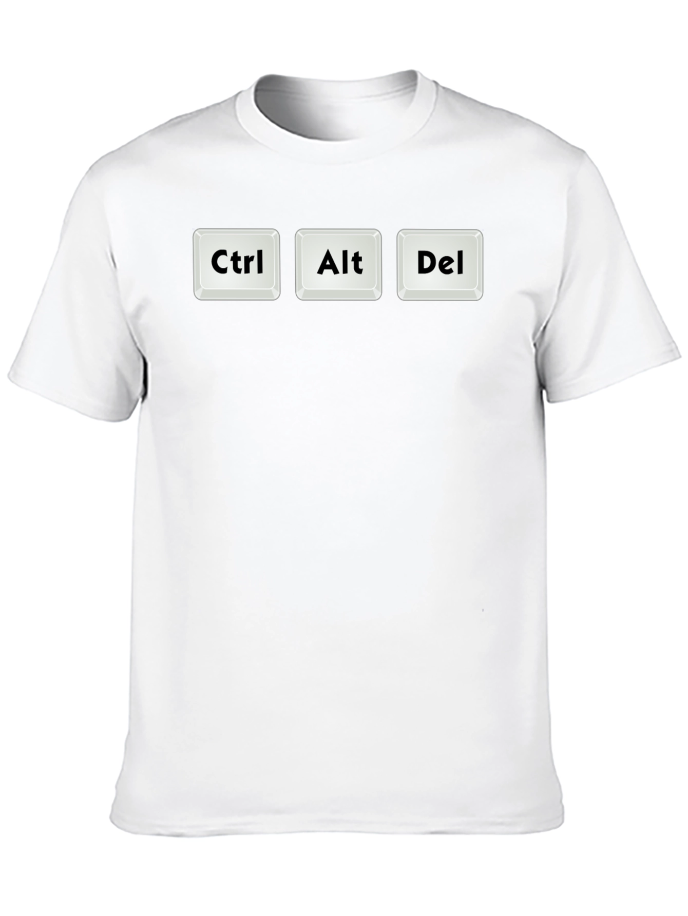 Ctrl Alt Del T-Shirt - Funny Computer Key Design