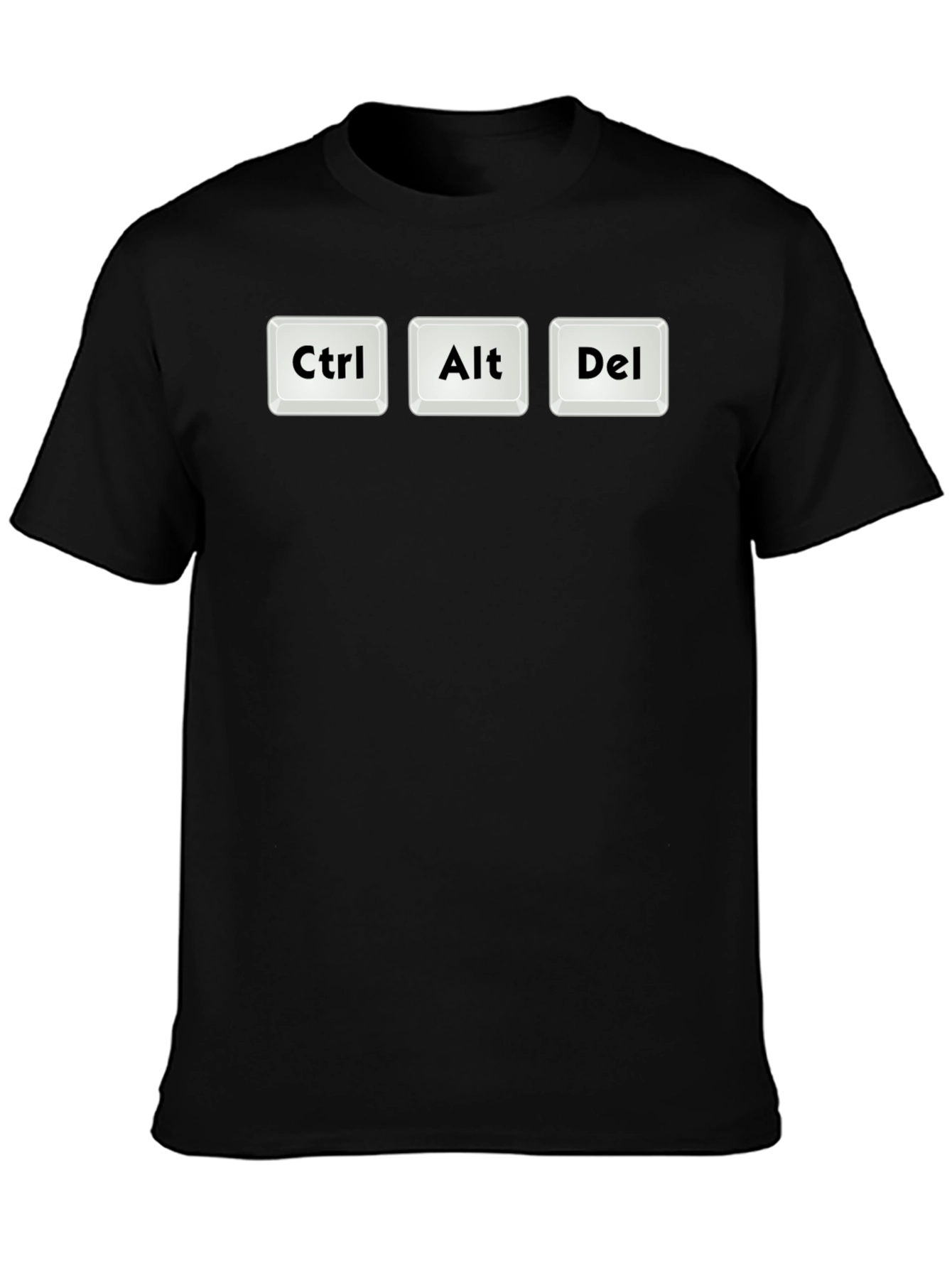 Ctrl Alt Del T-Shirt - Funny Computer Key Design
