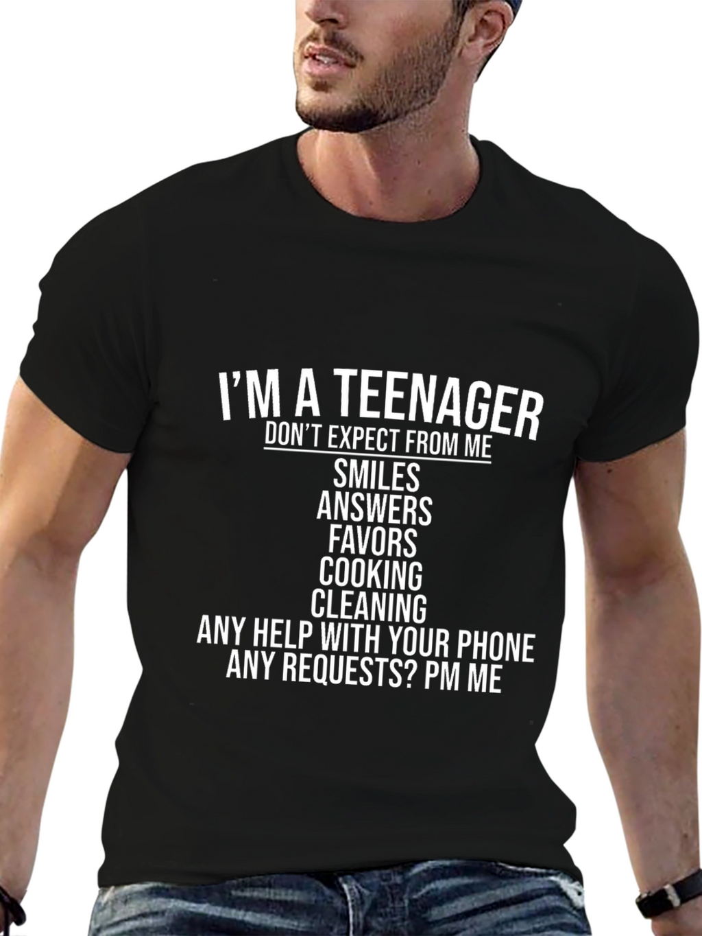 Teenager Funny Slogan T-Shirt - Dont Expect From Me