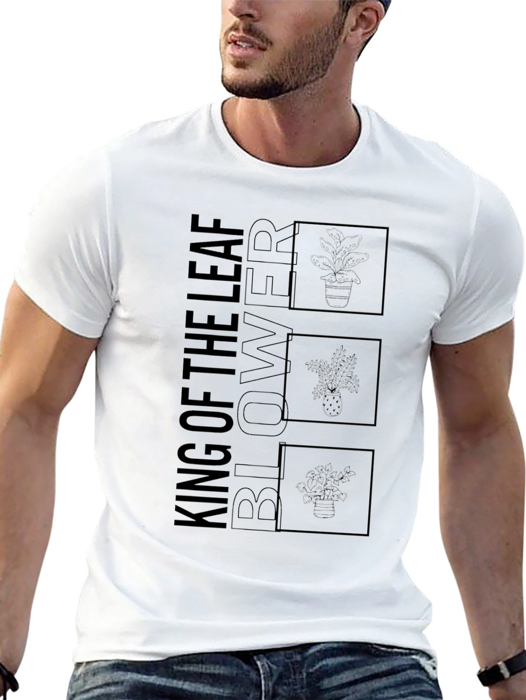 King of the Leaf Blower T-Shirt